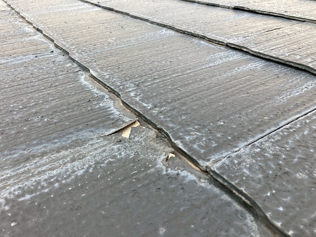 カラーベスト表面のはがれ